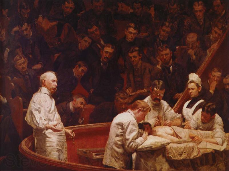 Thomas Eakins professor agnews klinik France oil painting art
